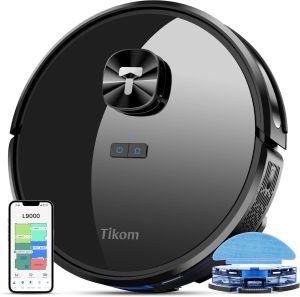 Tikom L9000 Robot Vacuum and Mop Combo with LiDAR Navigation